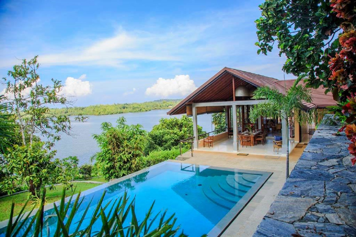 Sea Heart House on Koggala Lake in Koggala, Sri Lanka